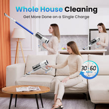 Load image into Gallery viewer, INSE Lightweight Cordless Vacuum with 30Kpa Powerful Suction &amp; 60 Mins Runtime, Stick Vacuum for Carpet, Tile, Pet Hair, Hardwood Floors
