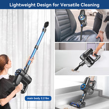 Load image into Gallery viewer, UMLo Cordless Vacuum Cleaner, 6-in-1 Stick Vacuum with 2200 mAh Battery, 40 Mins Max Runtime, Powerful Vacuum Cleaners for Home Carpet Hardwood Floor Pet Hair, N3S
