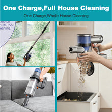 Load image into Gallery viewer, INSE Cordless Vacuum Cleaner,Ultra-Lightweight,LED Headlights,Removable Handheld Vacuum for Pet Hair Carpet Hardfloors,N3P Green
