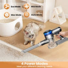 Load image into Gallery viewer, INSE Cordless Stick Vacuum Cleaner for Pet Hair Hard Floors Carpet, New S9X, 55 Mins Runtimes &amp; 45 Kpa Powerful Suction
