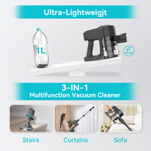 Load image into Gallery viewer, INSE Cordless Vacuum Cleaner, 6 in 1 Ultra-Lightweight Stick Vacuum, Powerful Handheld Vacuum for Hard Floor Carpet Pet Hair Home, N370
