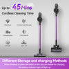 INSE Cordless Vacuum Cleaner for Home,Upgraded 38kPa/50Mins Stick Vacuum Lightweight with Self-Standing,N520