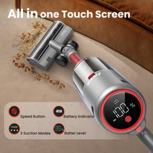 Load image into Gallery viewer, INSE Lightweight Cordless Vacuum with 30Kpa Powerful Suction &amp; 60 Mins Runtime, Stick Vacuum for Carpet, Tile, Pet Hair, Hardwood Floors
