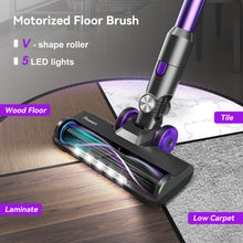 Load image into Gallery viewer, Poweart Cordless Vacuum Cleaners for Home, 30Kpa Powerful Vacuum Cleaner, 60 Mins Runtime, 8 in 1 Stick Vacuum Cleaner
