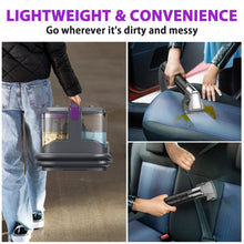 Load image into Gallery viewer, INSE Portable Carpet and Upholstery Vacuum Cleaner, Includes 8.5oz Stain Lifter

