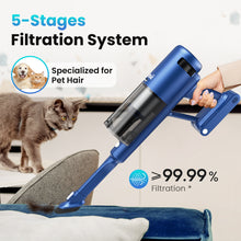 Load image into Gallery viewer, INSE Lightweight Cordless Vacuum with 30Kpa Powerful Suction &amp; 60 Mins Runtime, Stick Vacuum for Carpet, Tile, Pet Hair, Hardwood Floors
