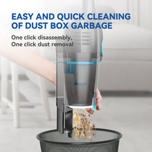 Load image into Gallery viewer, INSE Corded Vacuum Cleaner, Ultra-Lightweight Bagless Upright Vacuum for Home Hard Floor Carpet Pet Hair Car
