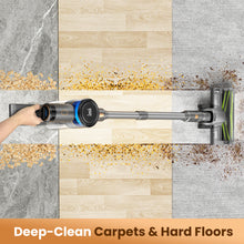 Load image into Gallery viewer, INSE Cordless Stick Vacuum Cleaner for Pet Hair Hard Floors Carpet, New S9X, 55 Mins Runtimes &amp; 45 Kpa Powerful Suction
