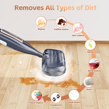 Load image into Gallery viewer, INSE Steam Mop with Rotating Pads, 10 in 1 Scrubbing Steam Vacmop for Kitchen, Hardwood Floor, Marble Floor
