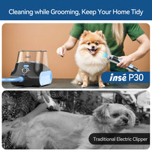 Load image into Gallery viewer, INSE P30 Dog Grooming Vaccum, 4.5L Large Capacity Pet Grooming Vacuum Kit, 5-in-1 Ultra-Low Noise Pet Grooming Vacuum for Dogs, Cats
