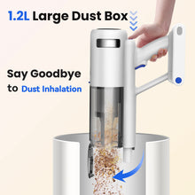 Load image into Gallery viewer, INSE Vacuum Cleaner, 30000Pa Cordless Stick Vacuum for Carpet Hardfloors Pet Hair, V120
