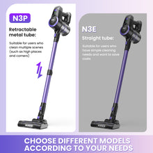 Load image into Gallery viewer, INSE Lightweight Cordless Stick Vacuum Cleaner for Carpet Hardwood Floor Pet Hair
