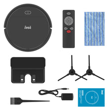 Load image into Gallery viewer, INSE Robot Vacuum Cleaner with 2200Pa, Self-Charging, Tangle-free, 100 Min Runtime, Anti-Collision Anti-Fall E3 PLUS
