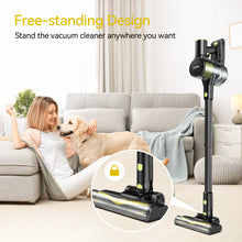 Load image into Gallery viewer, YOMA S18 Cordless Vacuum Cleaner, 8 in 1 Lightweight Stick Vacuum with Detachable Battery, 26Kpa Powerful Suction Vacuum Cleaner for Home Carpet Hard Floor Pet Hair
