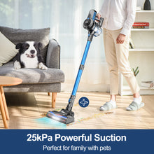 Load image into Gallery viewer, INSE Cordless Vacuum Cleaner,6 in 1 Powerful Stick Handheld Vacuum,25Kpa Vacuum Cleaner,45min Runtime,Lightweight Cordless Stick Vacuum for Hard Floor Carpet Pet Hair
