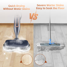 Load image into Gallery viewer, INSE Steam Mop with Rotating Pads, 10 in 1 Scrubbing Steam Vacmop for Kitchen, Hardwood Floor, Marble Floor
