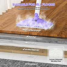 Load image into Gallery viewer, INSE Steam Mop,All-in-One Scrubbing and Sanitizing Detachable Floor Steamer,11 Accessories for Upholstery,Carpet &amp; Furniture
