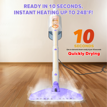 Load image into Gallery viewer, INSE Steam Mop,All-in-One Scrubbing and Sanitizing Detachable Floor Steamer,11 Accessories for Upholstery,Carpet &amp; Furniture
