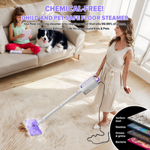 Load image into Gallery viewer, INSE Steam Mop,All-in-One Scrubbing and Sanitizing Detachable Floor Steamer,11 Accessories for Upholstery,Carpet &amp; Furniture
