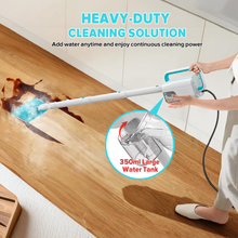 Load image into Gallery viewer, INSE Steam Mop,All-in-One Scrubbing and Sanitizing Detachable Floor Steamer,11 Accessories for Upholstery,Carpet &amp; Furniture
