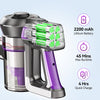 INSE Cordless Vacuum Cleaner for Home,Upgraded 38kPa/50Mins Stick Vacuum Lightweight with Self-Standing,N520